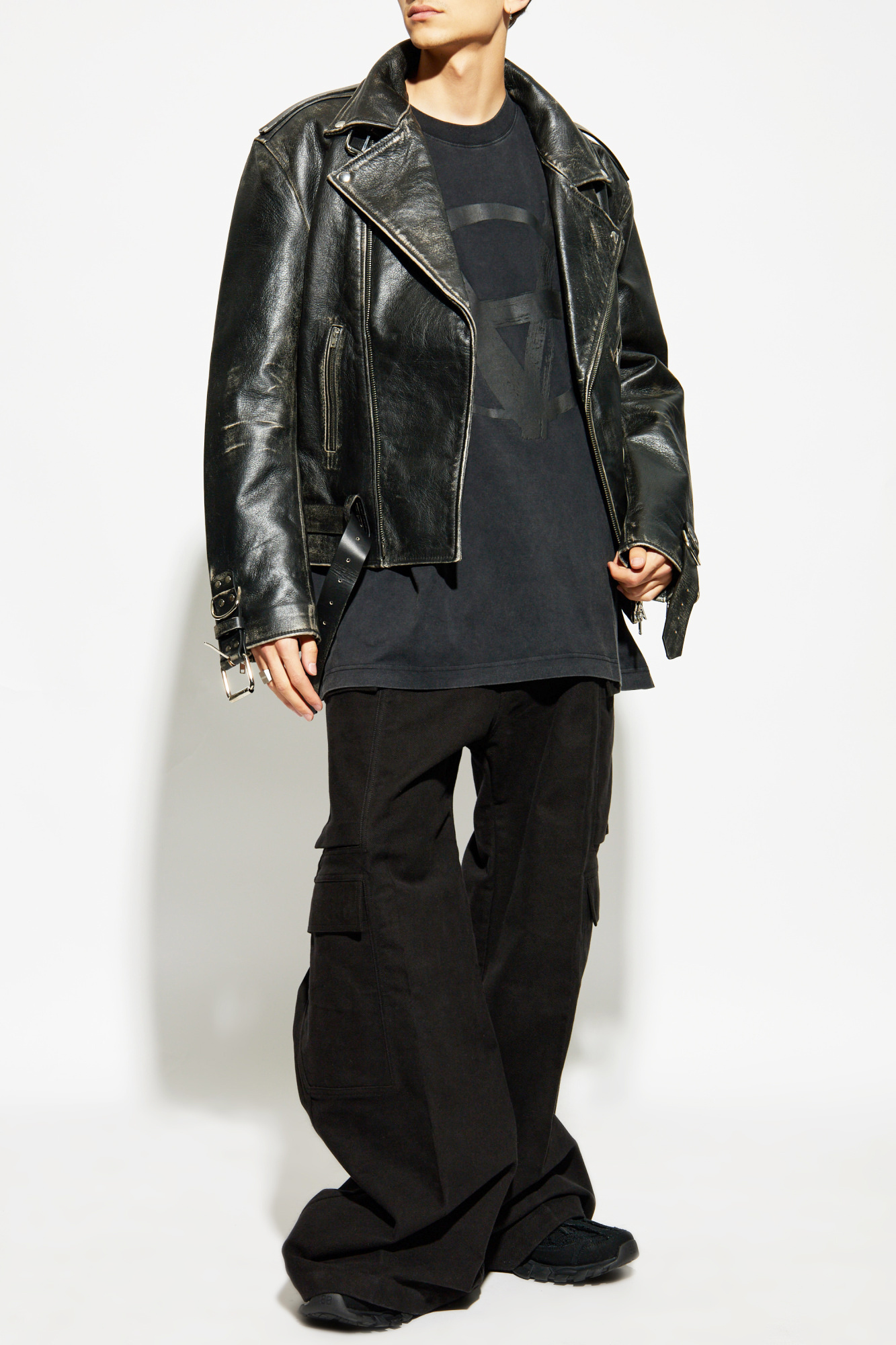 SchaferandweinerShops | VETEMENTS Leather Jacket | logo SchaferandweinerShops | VETEMENTS Leather Jacket | logo